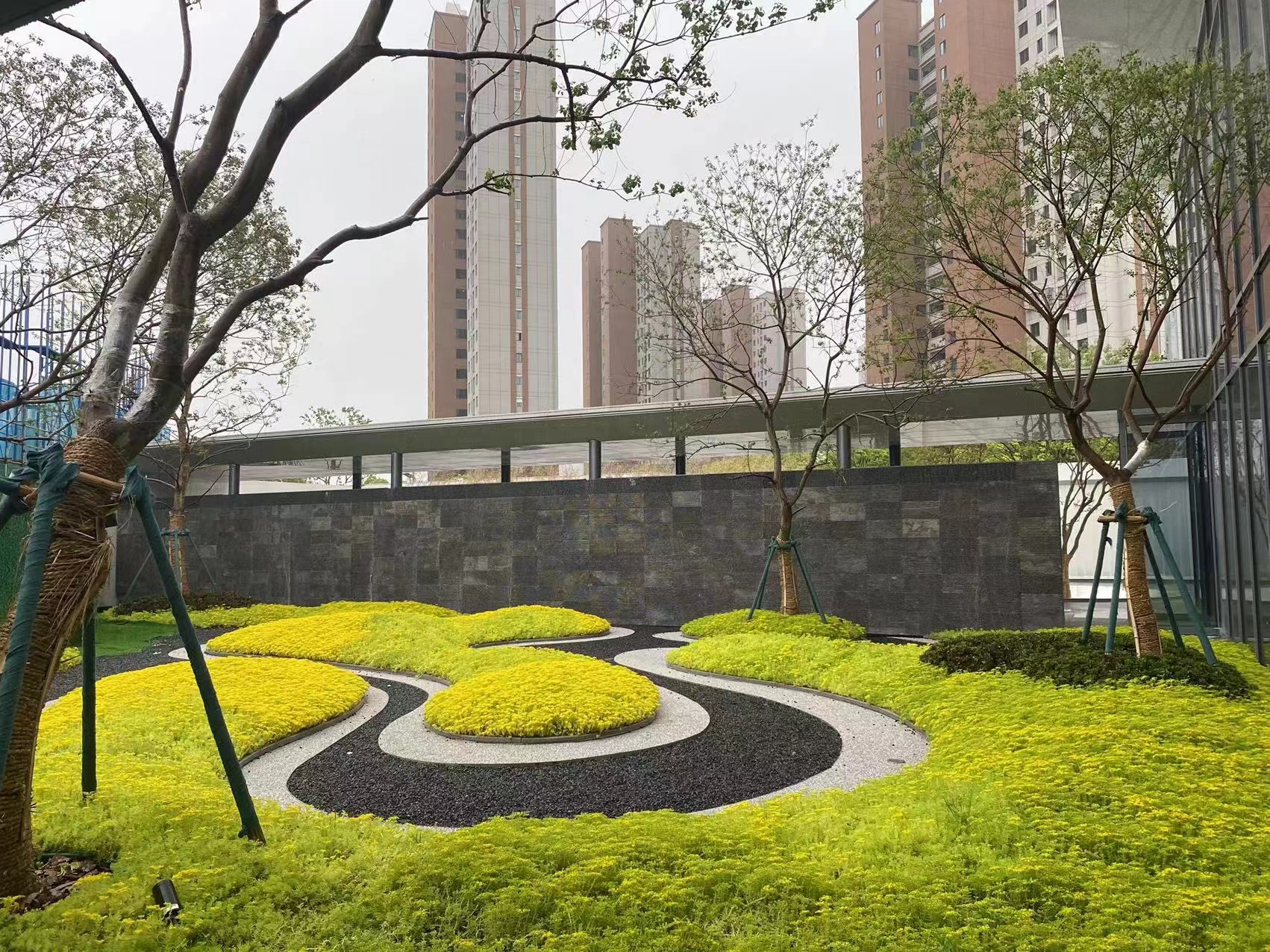 高淳2021G11开发项目售楼处景观工程